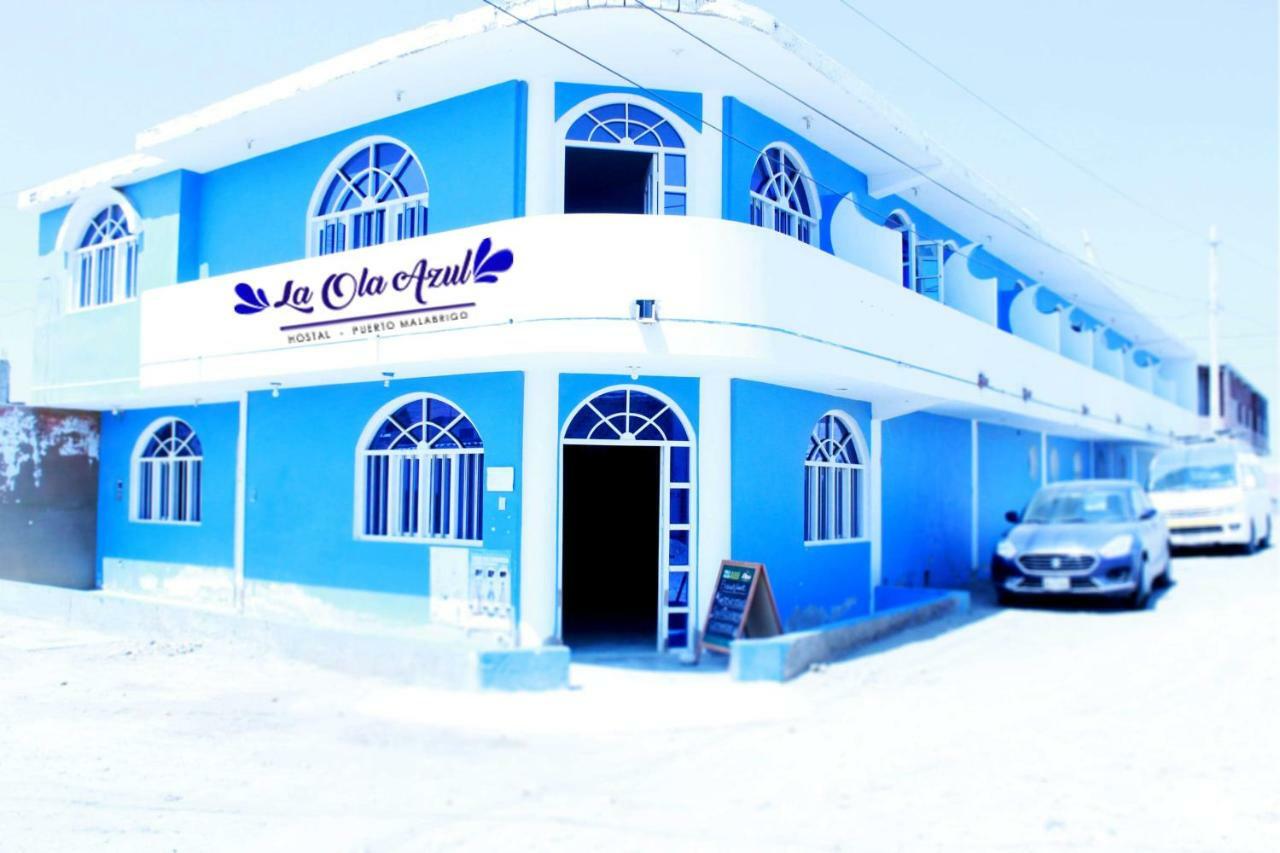 Hospedaje La Ola Azul Hotel Puerto Chicama Buitenkant foto